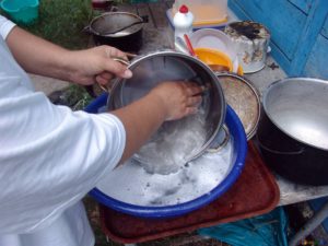 Hand-Wash Dishes