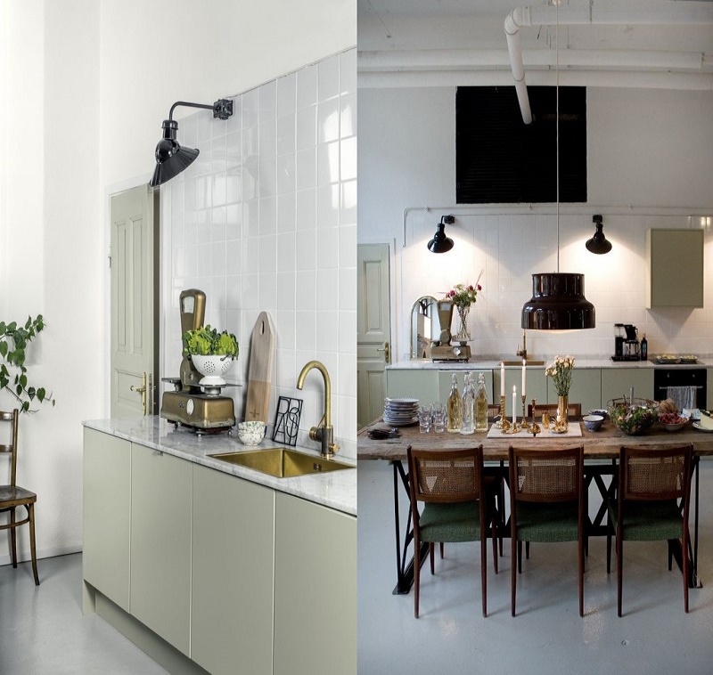 Interior design: open concept kitchens