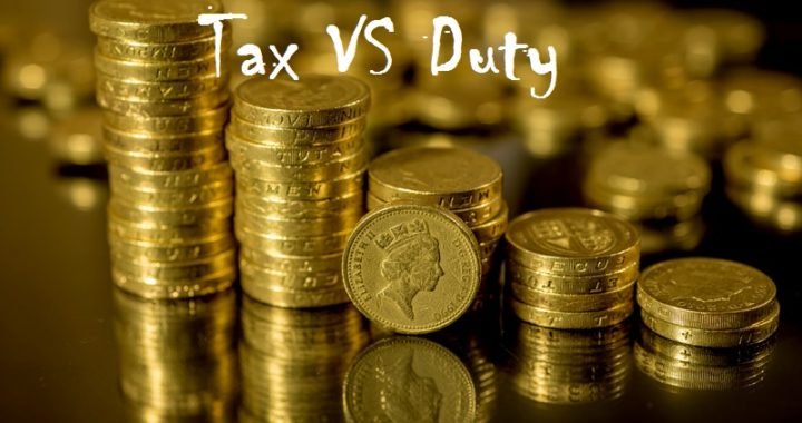 Difference between tax and duty