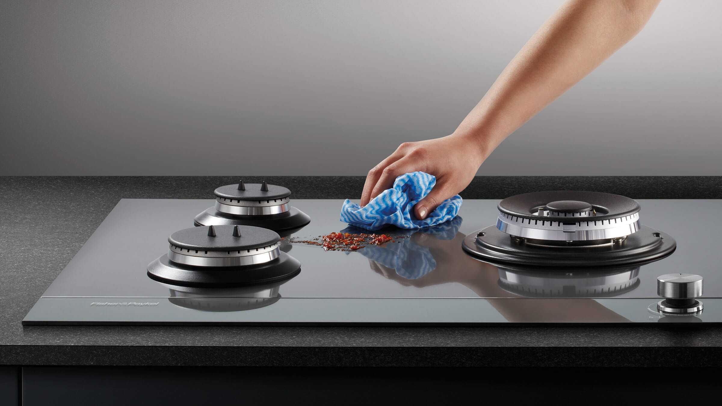 How to clean a gas stove