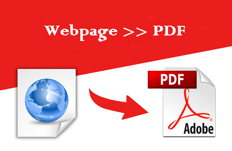 How to save a Web Page as a PDF