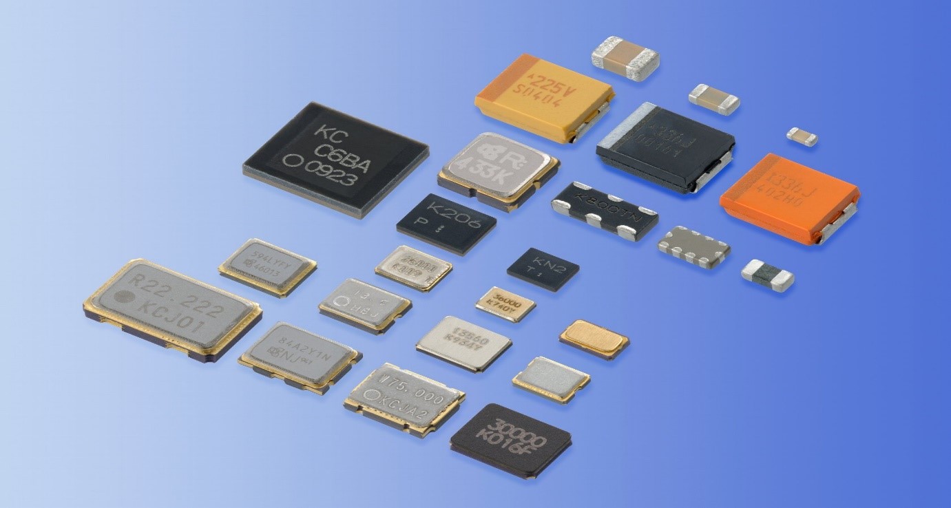 Materials used in the manufacture of electronic components