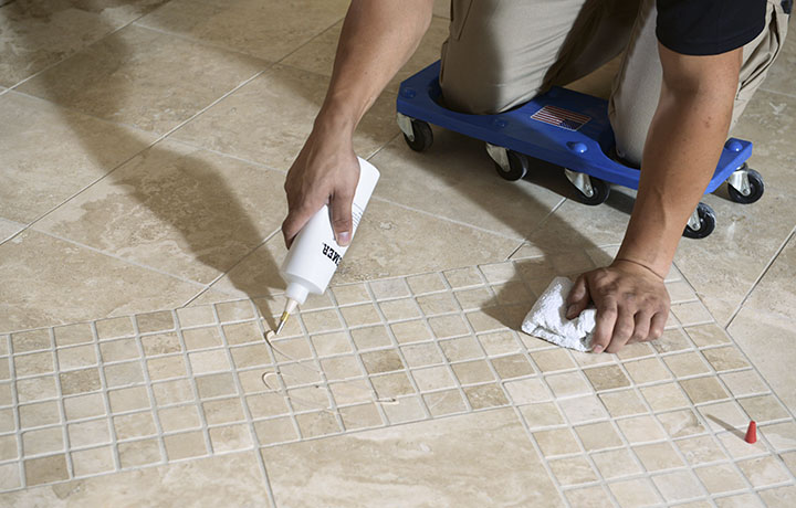 Cleaning indoor natural stone