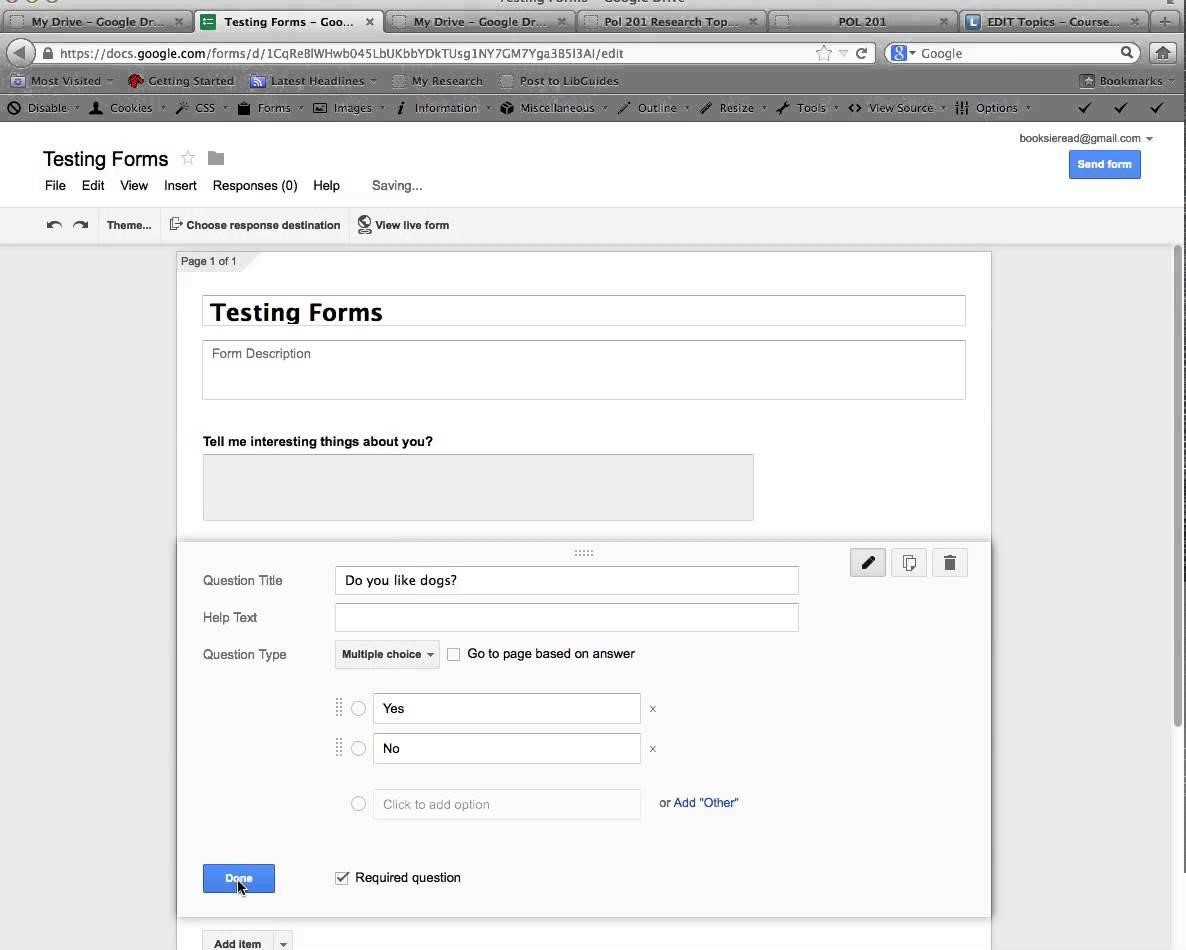 Creating web forms people will actually use