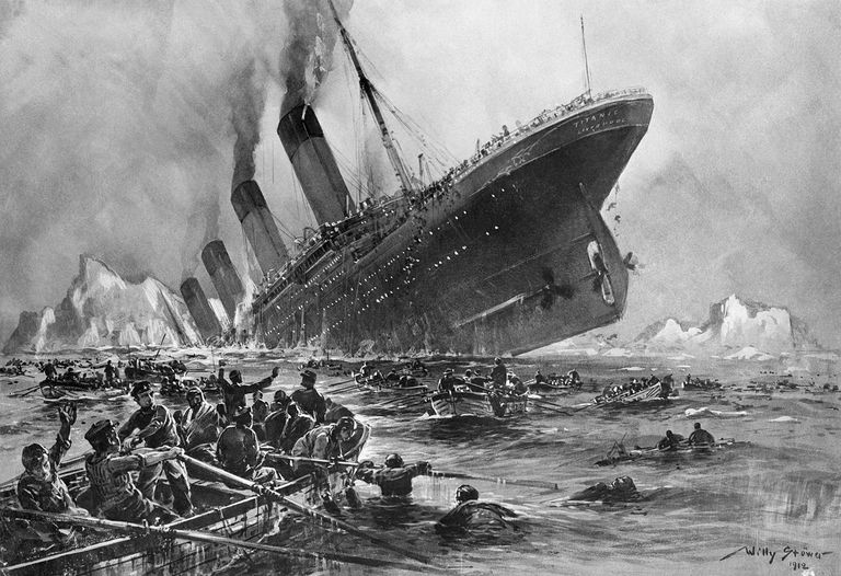 Titanic sank