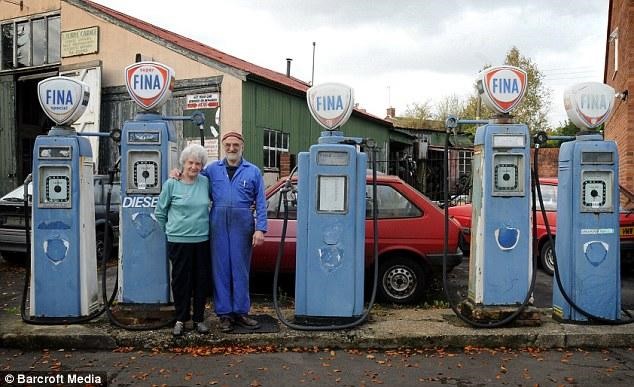 What do you do with an old petrol station?