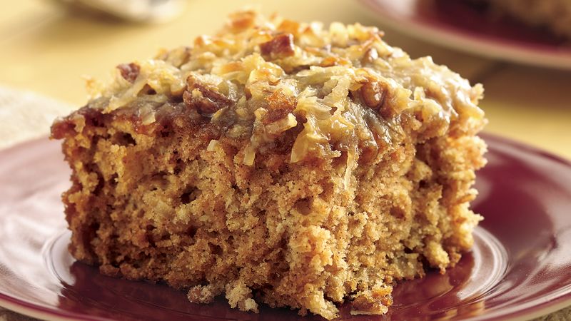 oatmeal cake with nuts