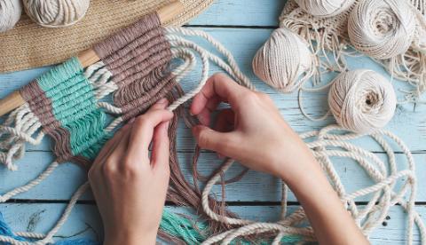 Why macrame is a great beginner craft
