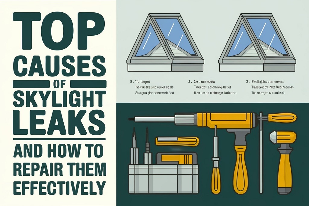 Top Causes of Skylight Leaks and How to Repair Them Effectively 