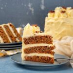 How long can I freeze carrot cake with cream cheese frosting?