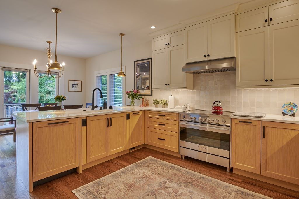What materials are best for peninsula countertops?