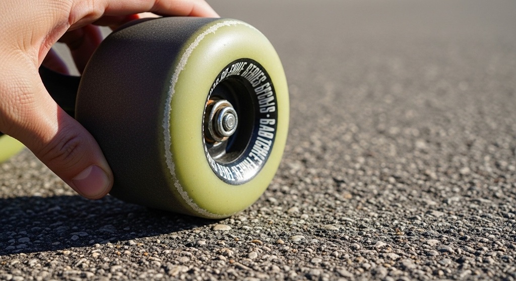 Soft cruiser skateboard wheels for city streets