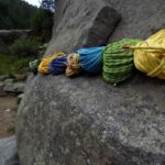 Durable climbing rope prepared for rock climbing in Washington (WA)