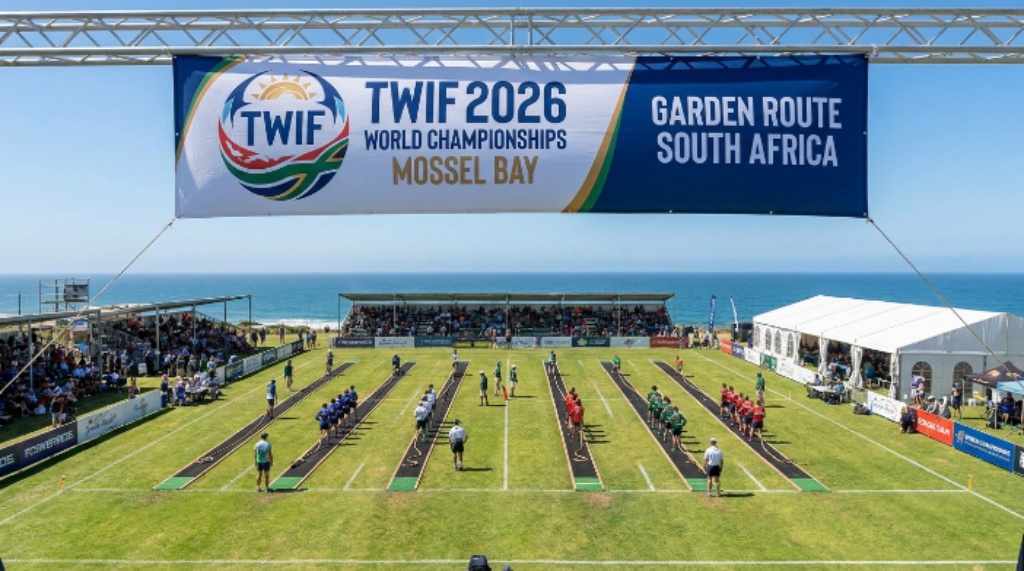 Mossel Bay Garden Route South Africa venue for TWIF 2026 World Championships