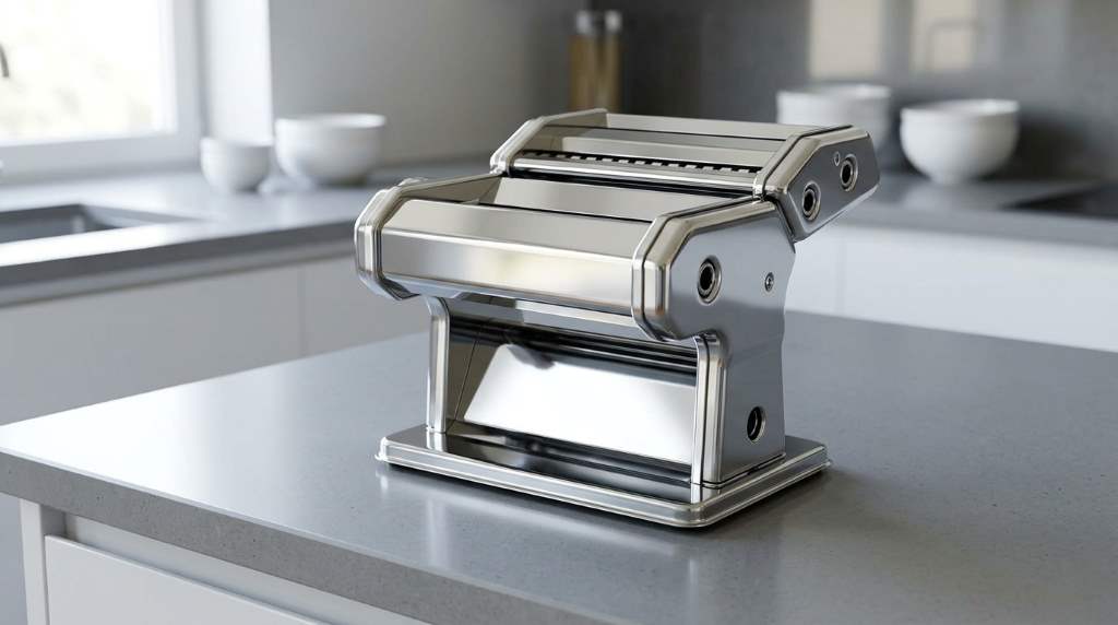 Newhai 550W pasta machine 2mm and 6mm cutters